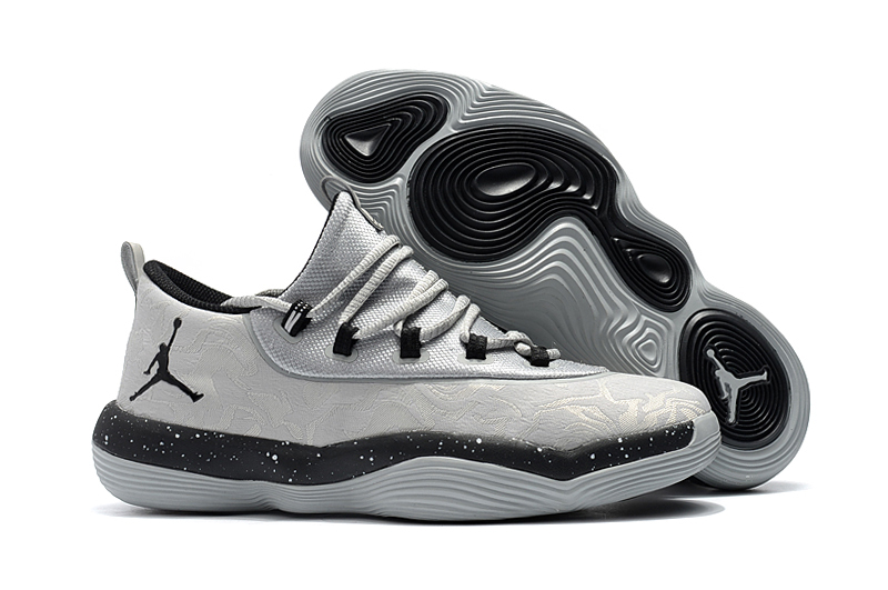 2018 Jordan Griffin Grey Black Shoes